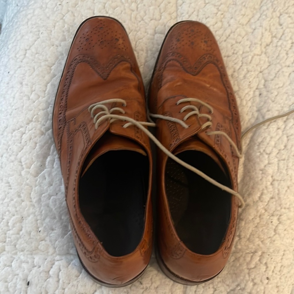 Brown dress shoes size 10 from cole Haan